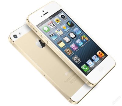 Лот: 3868919. Фото: 1. IPhone 5S 16Gb Gold (Золотой... Смартфоны