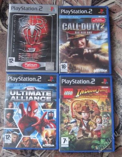 Лот: 1627993. Фото: 1. 4 Игры Playstation 2 лицензия. Игры для консолей