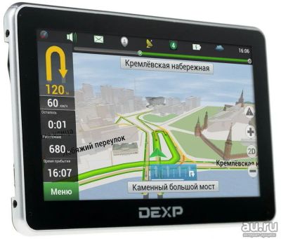 Лот: 10849548. Фото: 1. GPS навигатор DEXP Auriga DS700... GPS-навигаторы