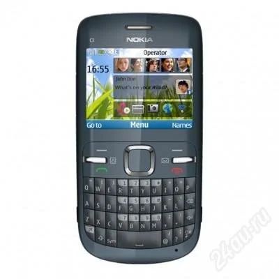 Лот: 1455295. Фото: 1. NOKIA C-3. Кнопочные мобильные телефоны