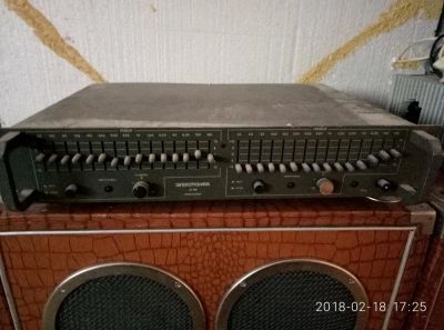 Лот: 11082395. Фото: 1. Эквалайзер Электроника Э-06. Микшеры, предусилители, микрофонные эффекты