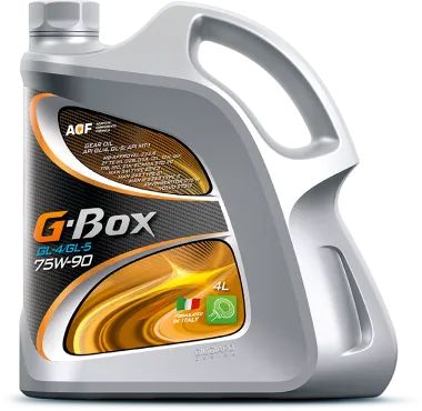 Лот: 20068257. Фото: 1. G-BOX 75w90 GL-5 4 л (масло полусинтетическое... Масла, жидкости