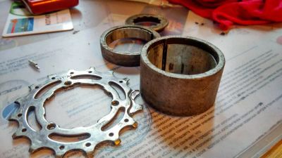 Лот: 5608404. Фото: 1. Проставки под синглспид со звездой. Запчасти