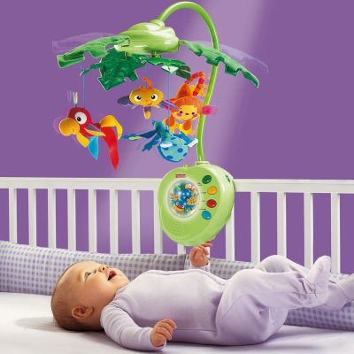 Лот: 4406281. Фото: 1. Fisher-Price Мобиль "Тропический... Для младенцев