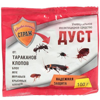Лот: 24277671. Фото: 1. Инсектицид Дуст, от тараканов... Средства от насекомых и грызунов