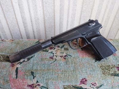 Лот: 20297846. Фото: 1. Пневматический пистолет Mp654K... Пневматическое оружие