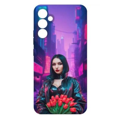 Лот: 25134941. Фото: 1. Чехол Krutoff Soft Case "Киберпанк... Чехлы, бамперы