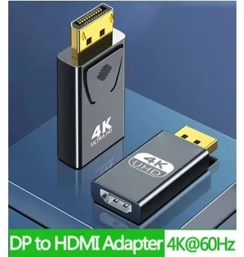 Лот: 17145474. Фото: 1. Переходник 4К DP to HDMI Displayport. Шнуры, кабели, разъёмы