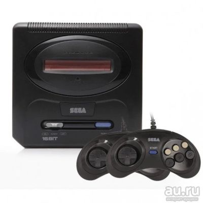 Лот: 14291840. Фото: 1. Игровая приставка Sega Mega Drive... Рули, джойстики