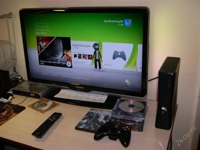 Лот: 1364126. Фото: 1. игровая консоль xbox 360 slim... Игровые приставки, консоли