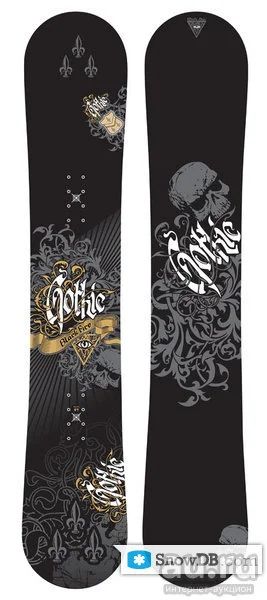 Лот: 9093503. Фото: 1. Сноуборд BlackFire Gothic 158... Комплект в сборе