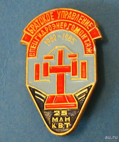 Лот: 9692042. Фото: 1. Значок " Братское управление... Юбилейные