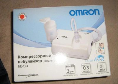 Лот: 6326428. Фото: 1. Ингалятор Omron Comp AIR NE-C24. Оборудование