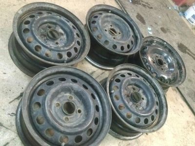Лот: 11486136. Фото: 1. Штамповки 4x100. Диски