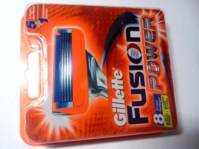 Лот: 3609845. Фото: 1. Лезвия " Gillette Fusion Power... Средства личной гигиены 