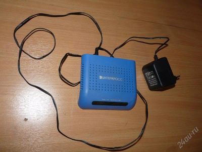 Лот: 1740929. Фото: 1. adsl модем интеркросс. Проводные модемы
