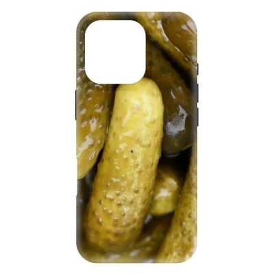 Лот: 25544452. Фото: 1. Чехол Krutoff Soft Case "Огурчики... Чехлы, бамперы