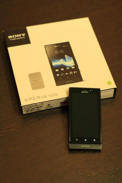 Лот: 3324701. Фото: 1. Sony Xperia Sola (android 4.1... Смартфоны