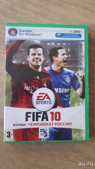 Лот: 13452537. Фото: 1. FIFA 10 Чемпионат России. Другое (компьютеры, оргтехника, канцтовары)