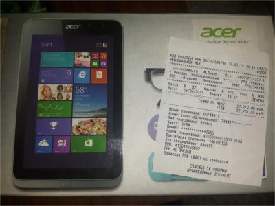 Лот: 7008367. Фото: 1. Acer Iconia W4 821 | 8'' | Intel... Планшеты