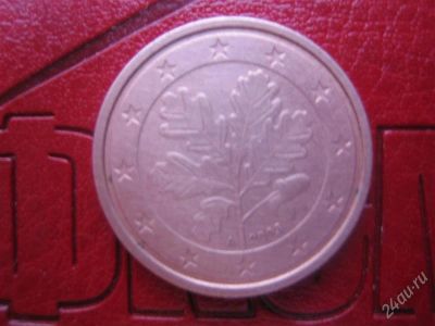 Лот: 2563793. Фото: 1. 2 евроцента, германия 2002г. А... Европа