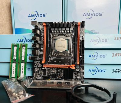 Лот: 24967491. Фото: 1. Комплект 12 ядер + 16GB + X99. Комплекты запчастей