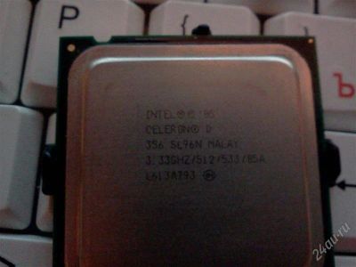 Лот: 1492693. Фото: 1. Celeron D 3.33 Ггц. 775 Socket... Процессоры