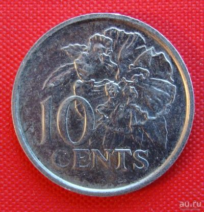 Лот: 1589516. Фото: 1. (№807/LF) 10 центов 1999 (Тринидад... Америка