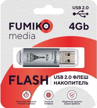 Лот: 22150048. Фото: 1. FLASH DRIVE FUMIKO PARIS USB 2... USB-флеш карты