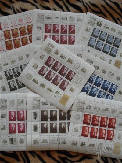 Лот: 993004. Фото: 1. Серия из 10 Листов с купонгами... Марки