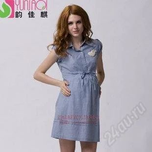 Лот: 6903104. Фото: 1. джинсовое платьице- туника р 46-48. Платья, сарафаны