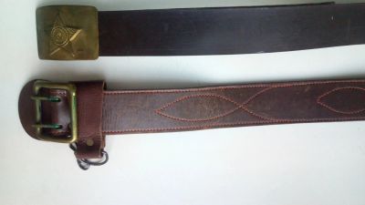 Лот: 20055385. Фото: 1. Солдатский ремень и портупея одним... Ремни, пояса
