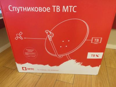 Лот: 11085184. Фото: 1. Спутниковое ТВ от МТС тарелка... Цифровое, спутниковое ТВ