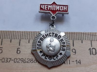 Лот: 18201543. Фото: 1. (№11065) значки спорт,Первенство... Памятные медали