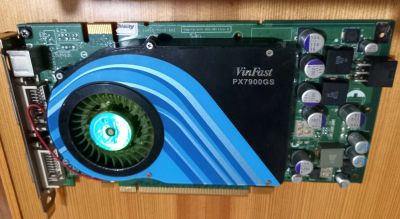 Лот: 17228740. Фото: 1. nVidia GeForce 7900 GS (Leadtek... Видеокарты