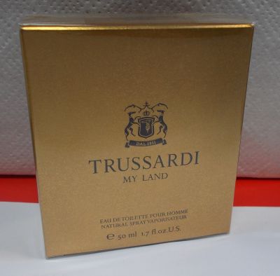 Лот: 10414020. Фото: 1. Туалетная вода Trussardi My Land... Мужская парфюмерия