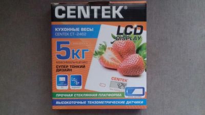 Лот: 14845452. Фото: 1. Весы Centek CT-2462. Кухонная