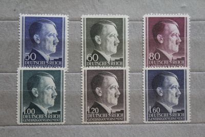 Лот: 24397809. Фото: 1. Германия 1942 года. 3 Рейх. Адольф... Марки