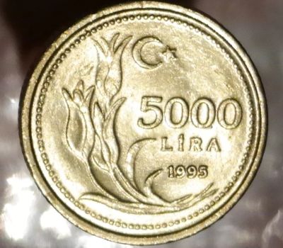 Лот: 8292751. Фото: 1. Экзотика с рубля (2858) Турция. Остальные страны