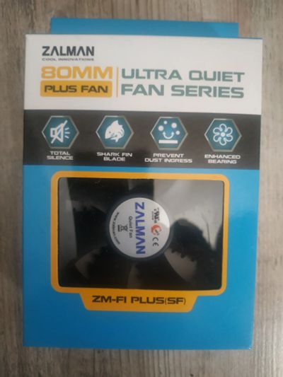 Лот: 24294218. Фото: 1. Вентилятор Zalman ZM-FI Plus... Системы охлаждения