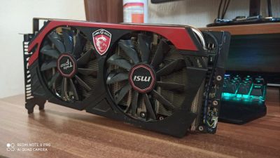 Лот: 15933002. Фото: 1. Видеокарта Msi r9 280x. Видеокарты