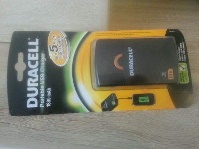 Лот: 9276765. Фото: 1. Duracell portable usb charger... Зарядные устройства, блоки питания, адаптеры сетевые для смартфонов