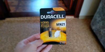 Лот: 11789537. Фото: 1. Батарея Duracell MN21. Батарейки, аккумуляторы, элементы питания