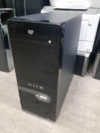 Лот: 25136408. Фото: 1. Корпус ATX черный, с USB. Для... Корпуса, блоки питания