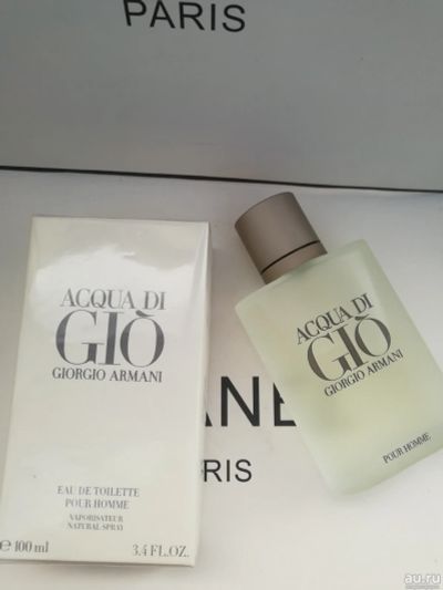 Лот: 10726411. Фото: 1. Giorgio Armani Acqua di Gio 100ml... Мужская парфюмерия