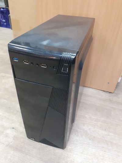 Лот: 21067279. Фото: 1. Корпус ATX компьютера черный... Корпуса, блоки питания