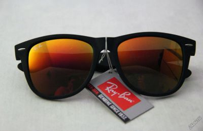 Лот: 4165149. Фото: 1. Очки Ray Ban Wayfarer, цвет темный... Очки