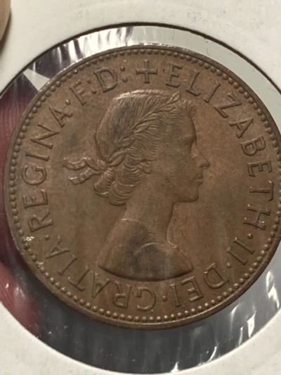 Лот: 20006921. Фото: 1. Великобритания 1 пенни, 1962. Великобритания и острова