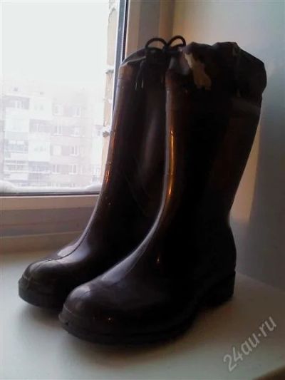Лот: 2353758. Фото: 1. сапоги резиновые 277 (42.5-43... Сапоги, полусапоги