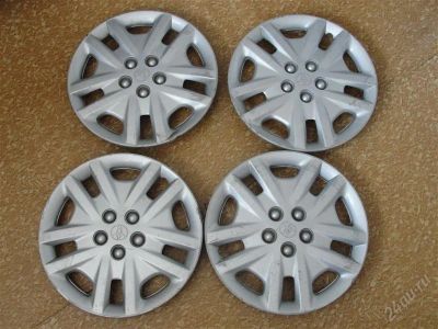 Лот: 1619863. Фото: 1. Колпаки оригинальные Toyota R15. Колпаки